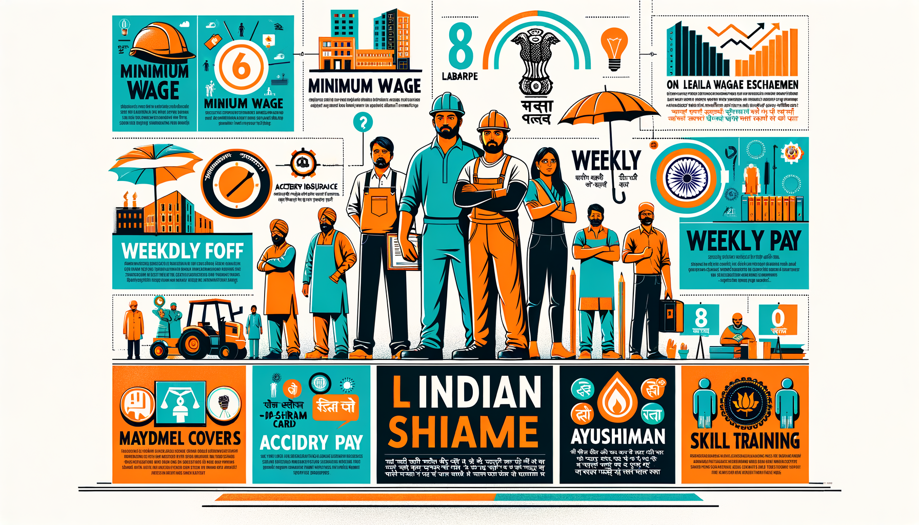 मजदूर मित्र - अधिकार, योजनाएं, E-Shram, PF-ESI