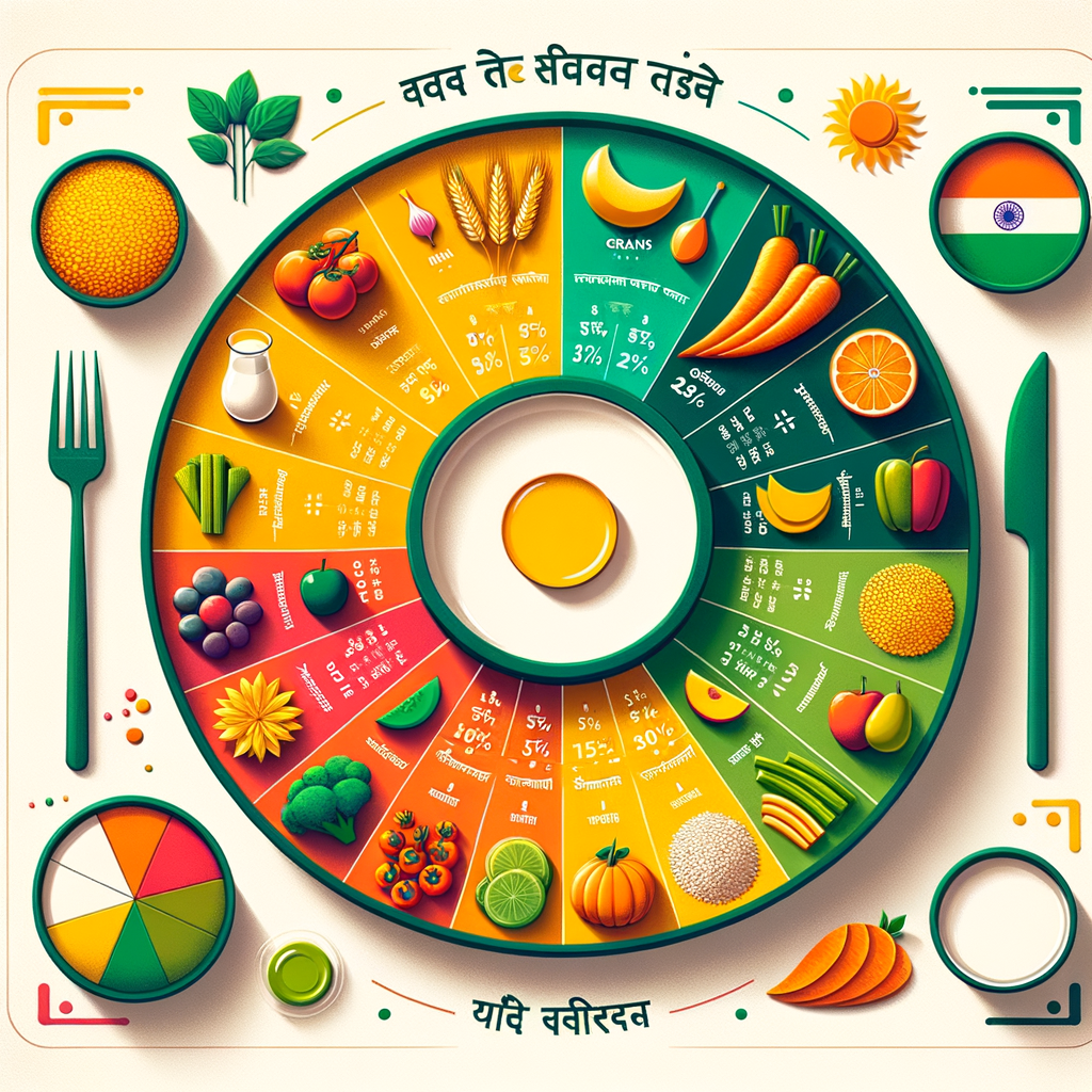 संतुलित आहार थाली