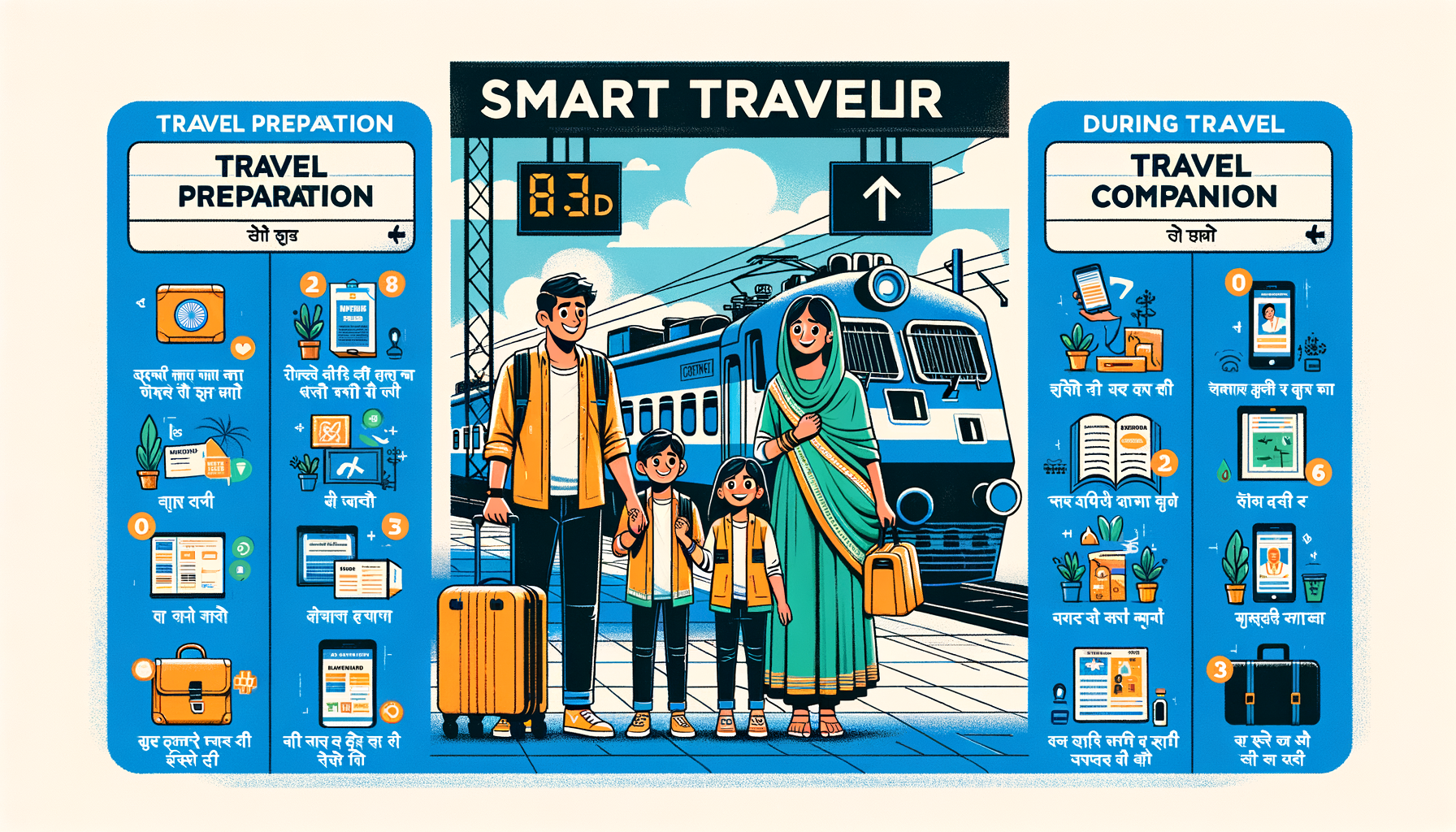 सफर साथी - PNR, लाइव ट्रैकिंग, प्लेटफॉर्म, हेल्पलाइन
